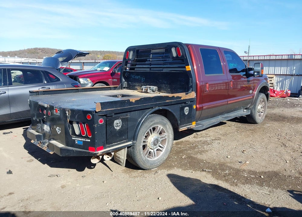 2016 FORD F-250 LARIAT VIN: 1FT7W2BT0GEA90733