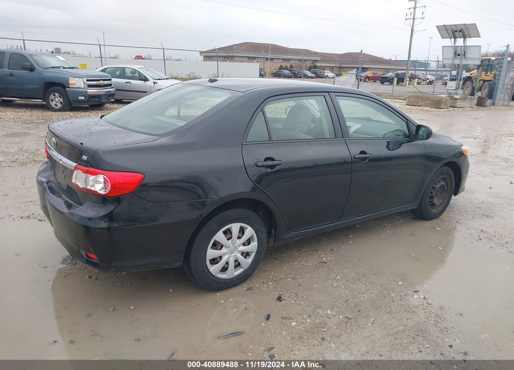 2011 TOYOTA COROLLA LE VIN: JTDBU4EE3B9125551