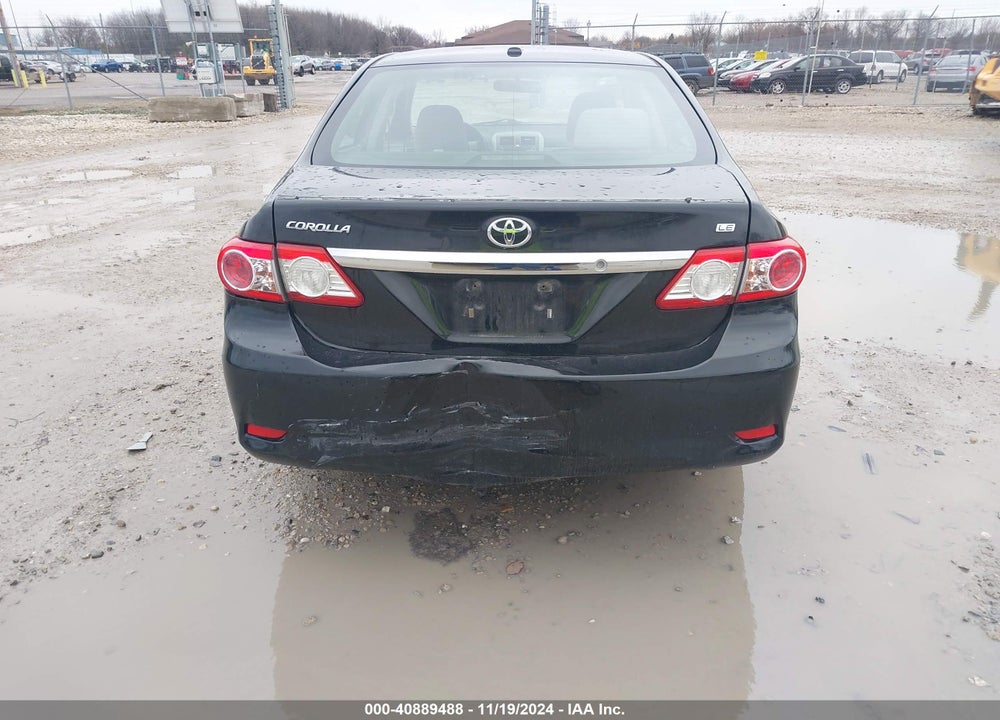 2011 TOYOTA COROLLA LE VIN: JTDBU4EE3B9125551