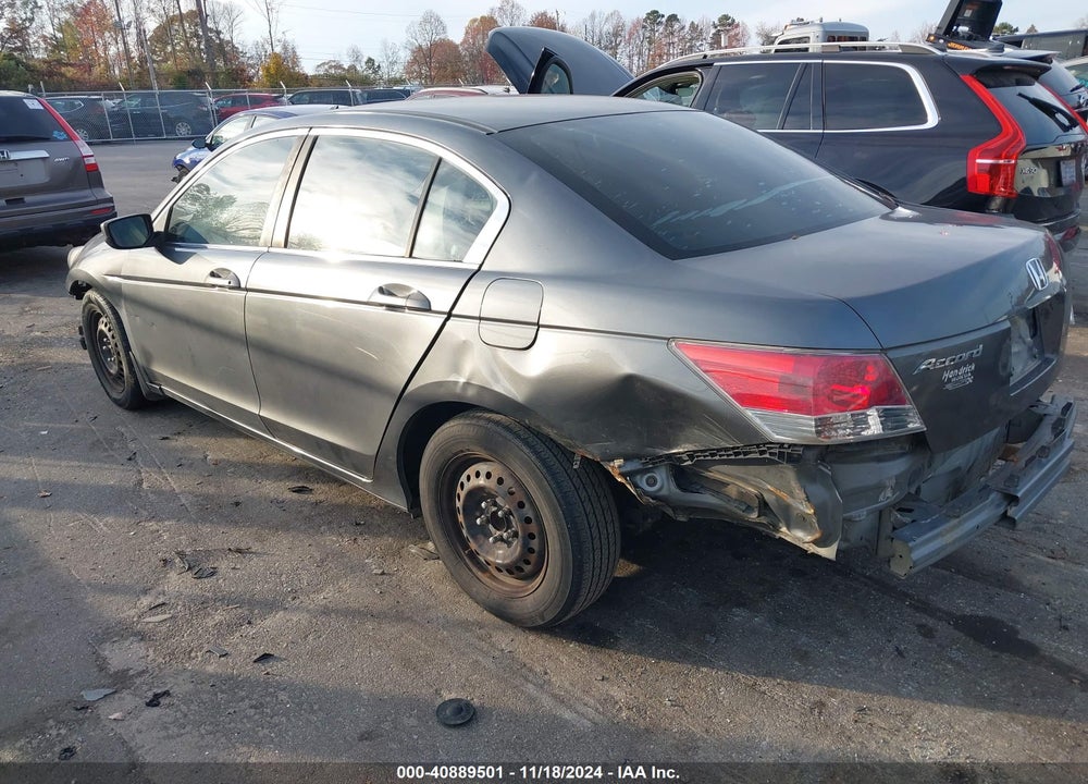 2008 HONDA ACCORD 2.4 LX VIN: 1HGCP26368A026258