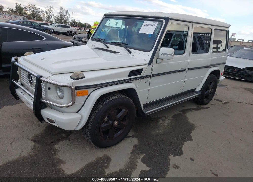 2008 MERCEDES-BENZ G 500 VIN: WDCYR49E78X175549