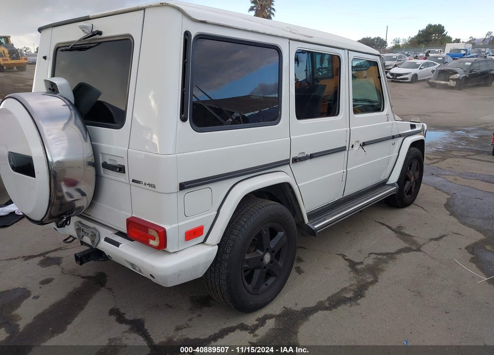 2008 MERCEDES-BENZ G 500 VIN: WDCYR49E78X175549