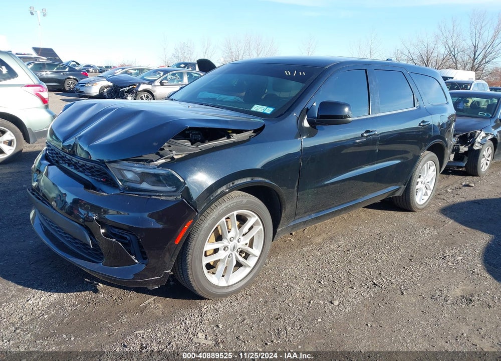 2022 DODGE DURANGO GT AWD VIN: 1C4RDJDG8NC188362