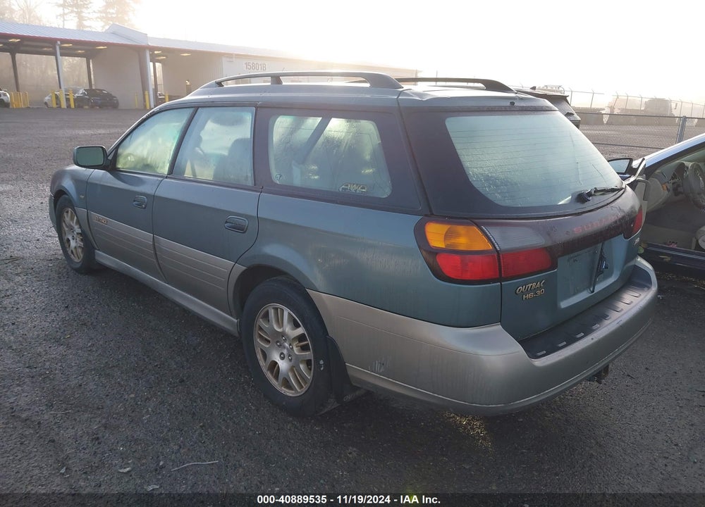 2001 SUBARU OUTBACK H6-3.0 VIN: 4S3BH896717648807