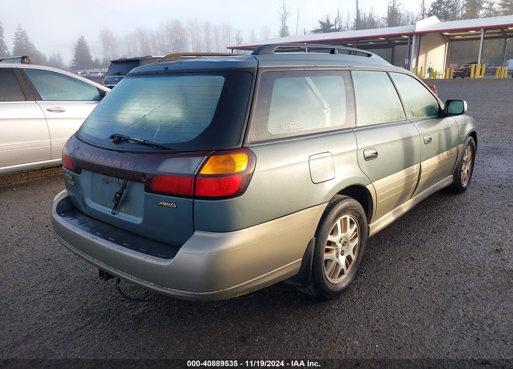 2001 SUBARU OUTBACK H6-3.0 VIN: 4S3BH896717648807