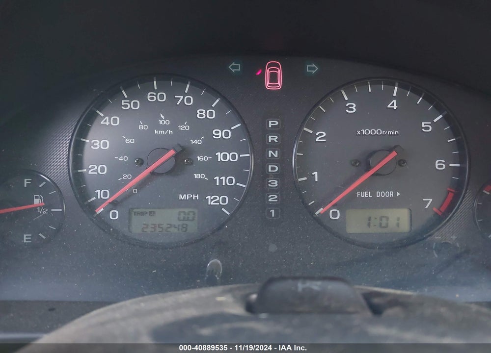 2001 SUBARU OUTBACK H6-3.0 VIN: 4S3BH896717648807
