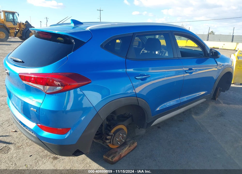 2018 HYUNDAI TUCSON SEL VIN: KM8J3CA44JU616272