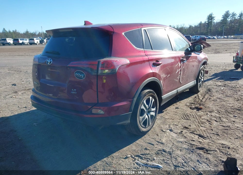 2018 TOYOTA RAV4 LE VIN: 2T3BFREV7JW790071