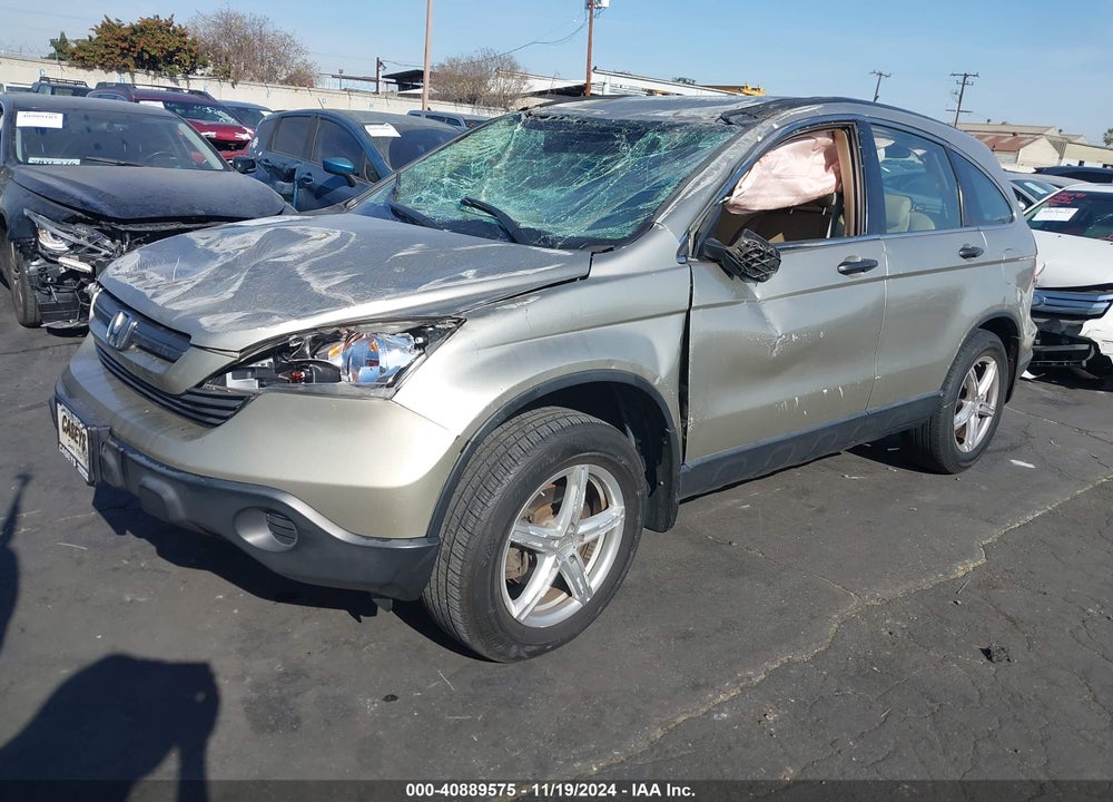 2009 HONDA CR-V LX VIN: JHLRE38319C007417