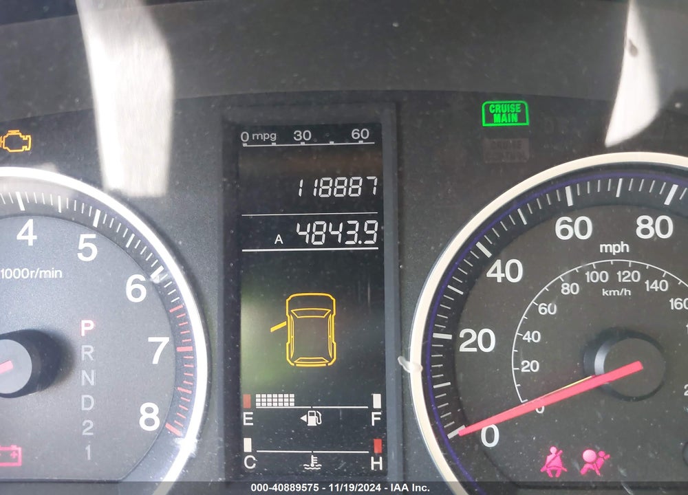 2009 HONDA CR-V LX VIN: JHLRE38319C007417