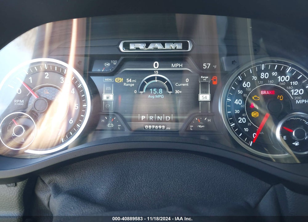 2019 RAM 1500 BIG HORN/LONE STAR 4X4 6'4 BOX VIN: 1C6SRFBT4KN759000