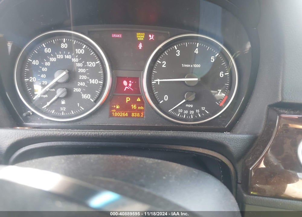 2011 BMW 328 VIN: WBAPK5G59BNN30252