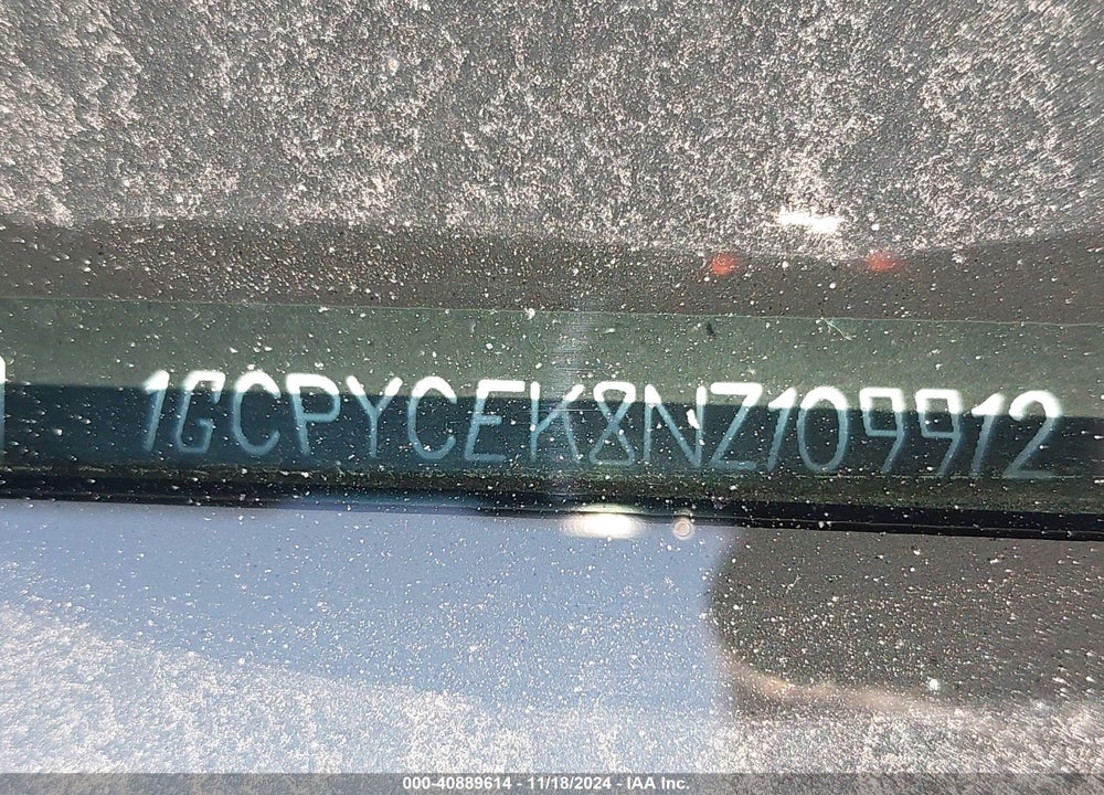 2022 CHEVROLET SILVERADO 1500 LTD VIN: 1GCPYCEK8NZ109912