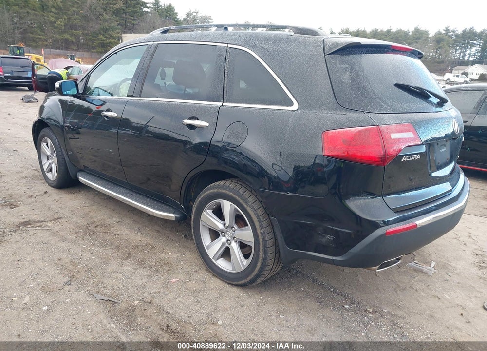 2012 ACURA MDX TECHNOLOGY PACKAGE VIN: 2HNYD2H30CH504673