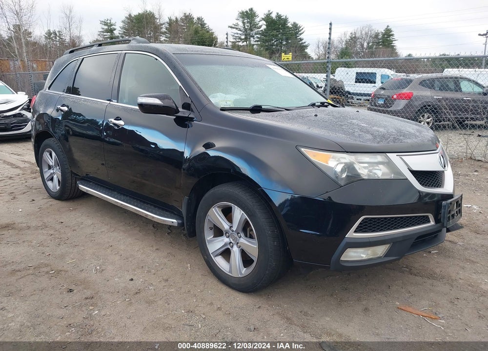 2012 ACURA MDX TECHNOLOGY PACKAGE VIN: 2HNYD2H30CH504673