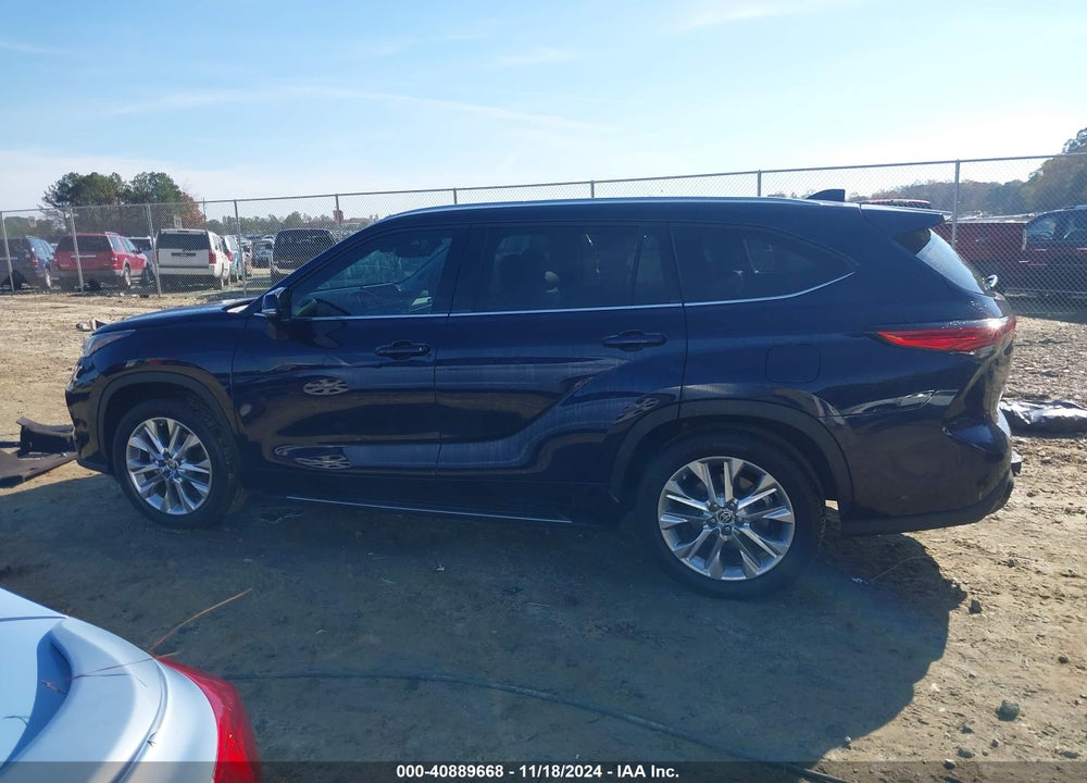 2023 TOYOTA HIGHLANDER LIMITED VIN: 5TDKDRAH7PS043196