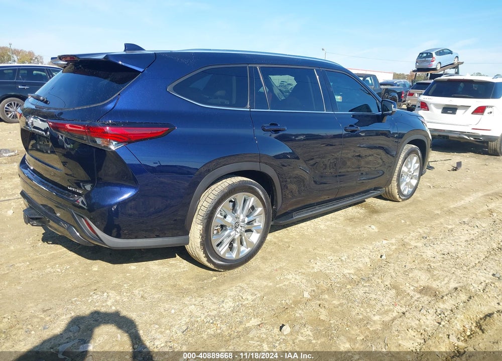 2023 TOYOTA HIGHLANDER LIMITED VIN: 5TDKDRAH7PS043196