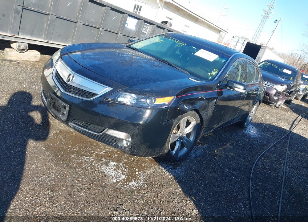2012 ACURA TL 3.7 VIN: 19UUA9F51CA001499