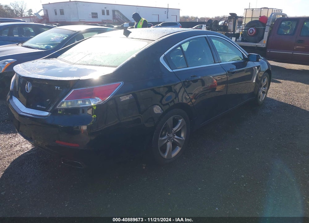 2012 ACURA TL 3.7 VIN: 19UUA9F51CA001499