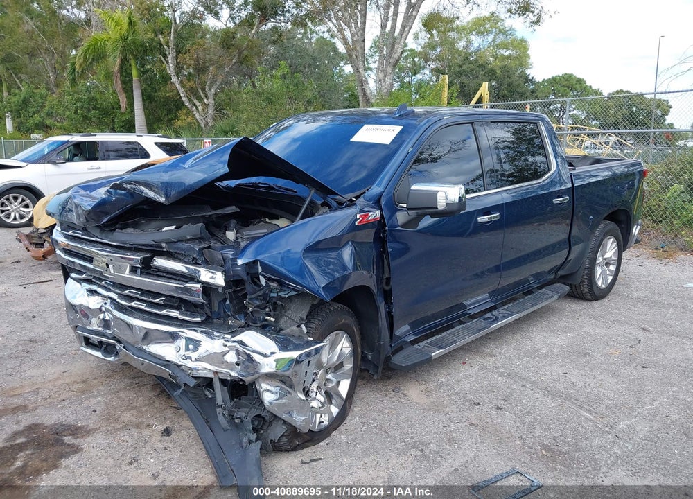 2019 CHEVROLET SILVERADO 1500 LTZ VIN: 1GCUYGED1KZ121195