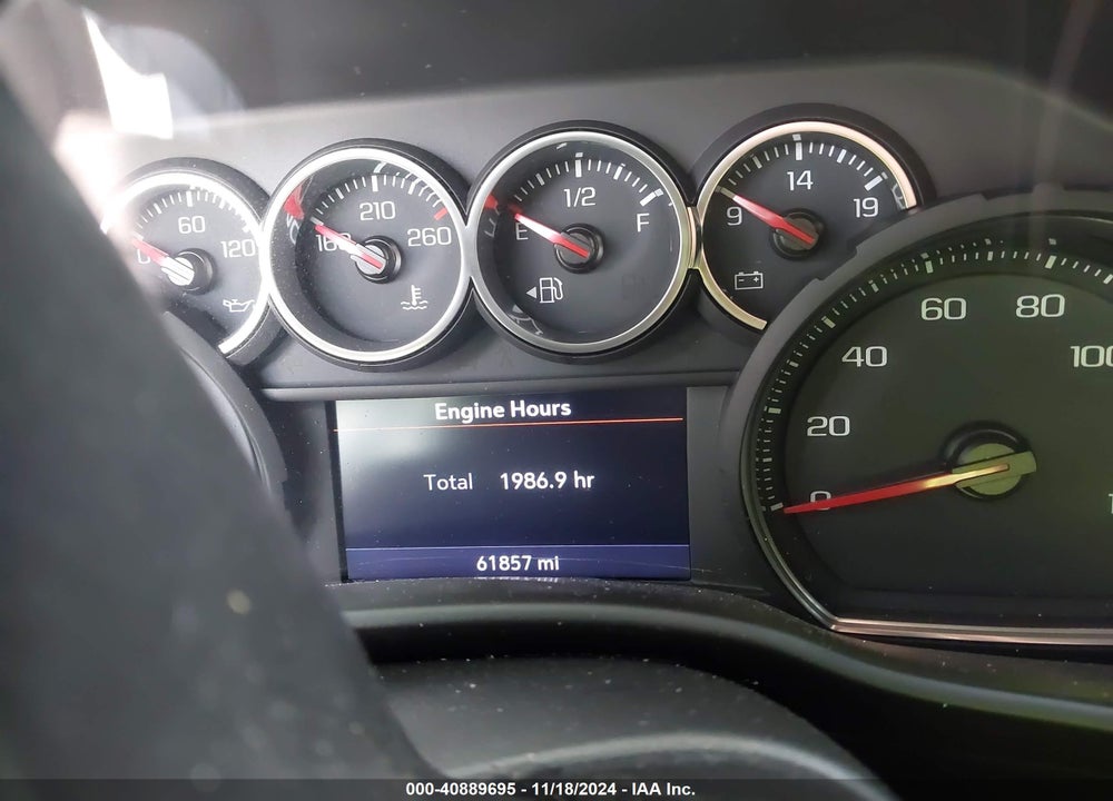 2019 CHEVROLET SILVERADO 1500 LTZ VIN: 1GCUYGED1KZ121195