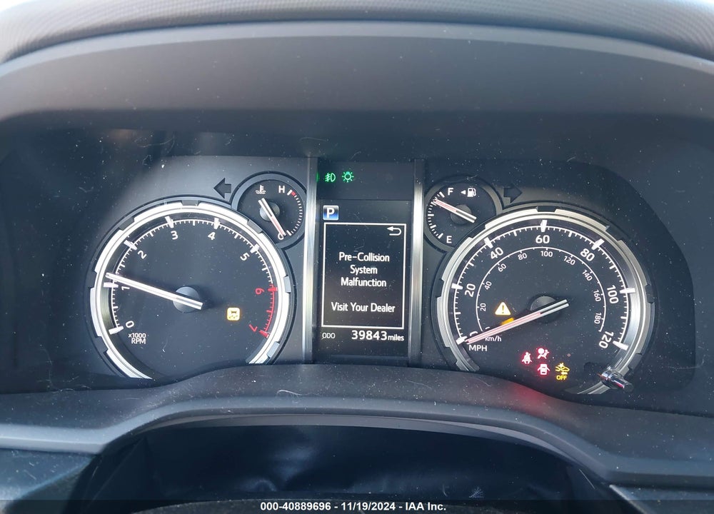 2021 TOYOTA 4RUNNER LIMITED VIN: JTEKU5JR5M5869348