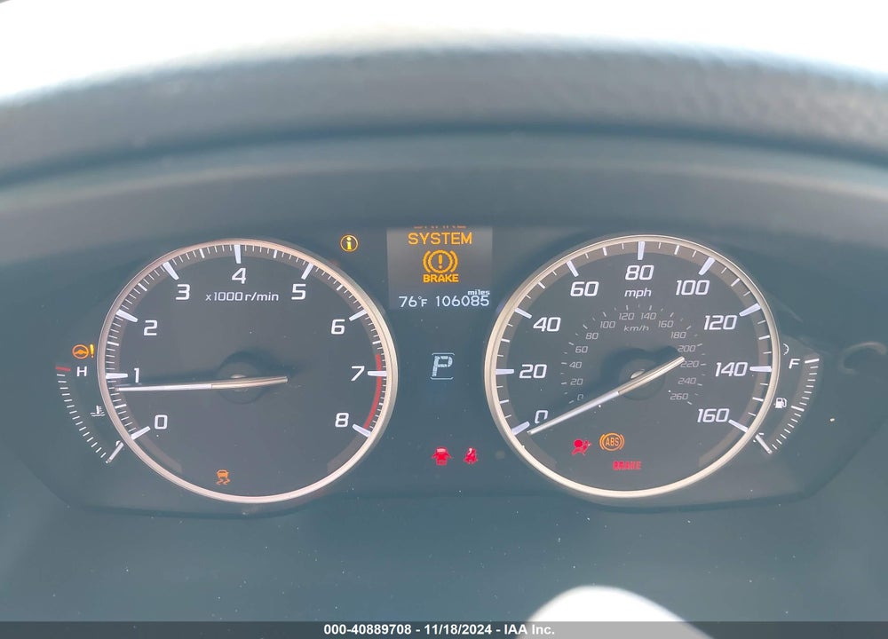 2013 ACURA ILX 2.0L VIN: 19VDE1F32DE017480