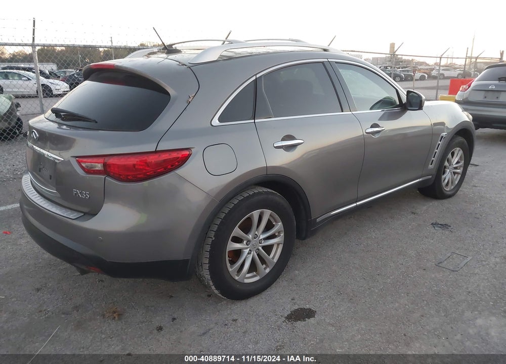 2011 INFINITI FX35 VIN: JN8AS1MW2BM731192