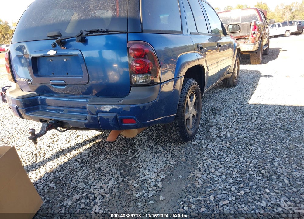 2006 CHEVROLET TRAILBLAZER LS VIN: 1GNDS13S362252974