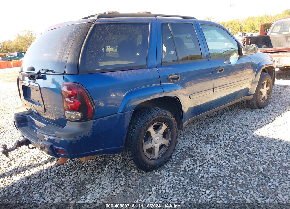 2006 CHEVROLET TRAILBLAZER LS VIN: 1GNDS13S362252974