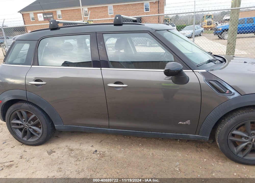 2013 MINI COUNTRYMAN COOPER S VIN: WMWZC5C57DWM15500