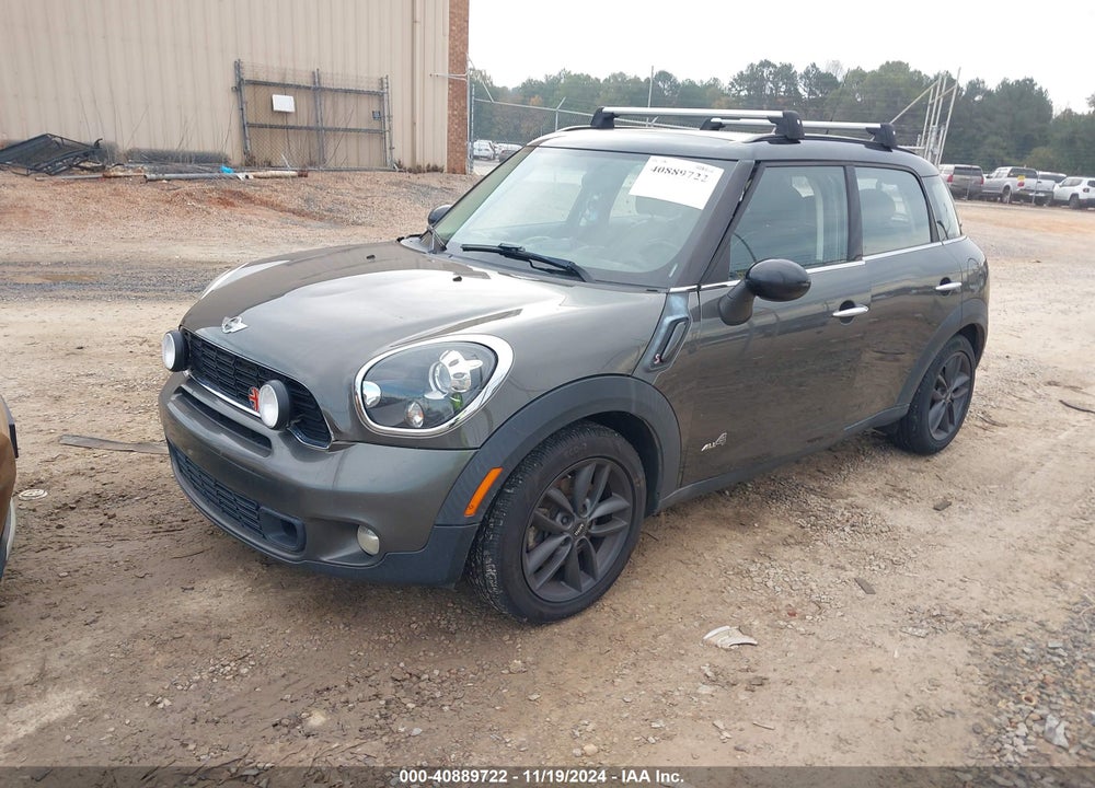 2013 MINI COUNTRYMAN COOPER S VIN: WMWZC5C57DWM15500