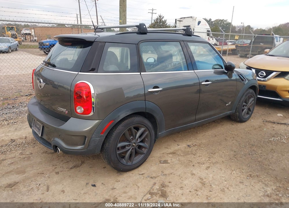 2013 MINI COUNTRYMAN COOPER S VIN: WMWZC5C57DWM15500