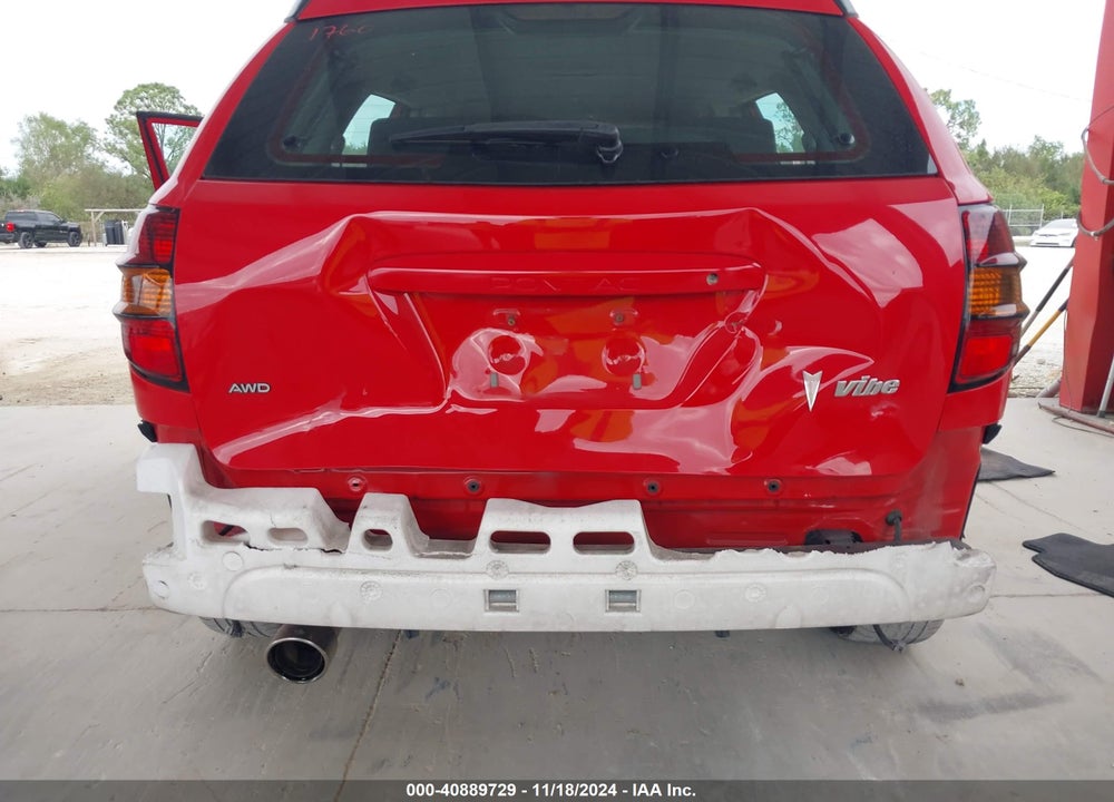 2005 PONTIAC VIBE VIN: 5Y2SM63825Z442279