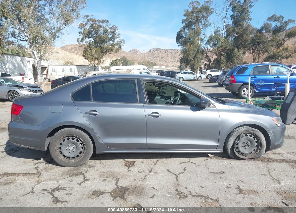 2012 VOLKSWAGEN JETTA 2.0L S VIN: 3VW2K7AJ8CM384014