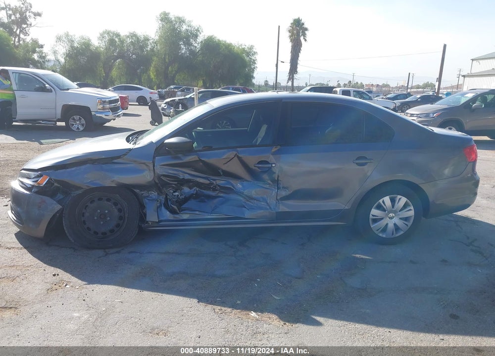 2012 VOLKSWAGEN JETTA 2.0L S VIN: 3VW2K7AJ8CM384014