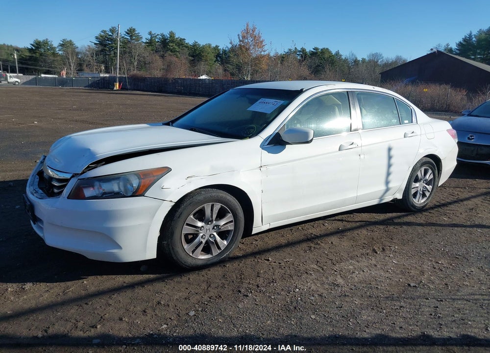 2012 HONDA ACCORD 2.4 SE VIN: 1HGCP2F66CA087838