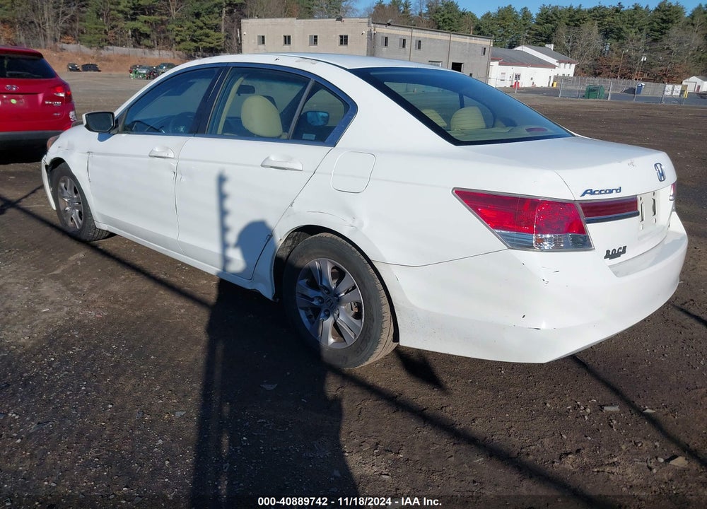2012 HONDA ACCORD 2.4 SE VIN: 1HGCP2F66CA087838