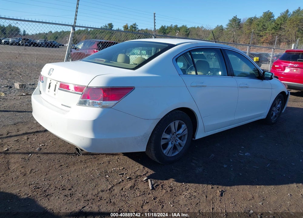 2012 HONDA ACCORD 2.4 SE VIN: 1HGCP2F66CA087838