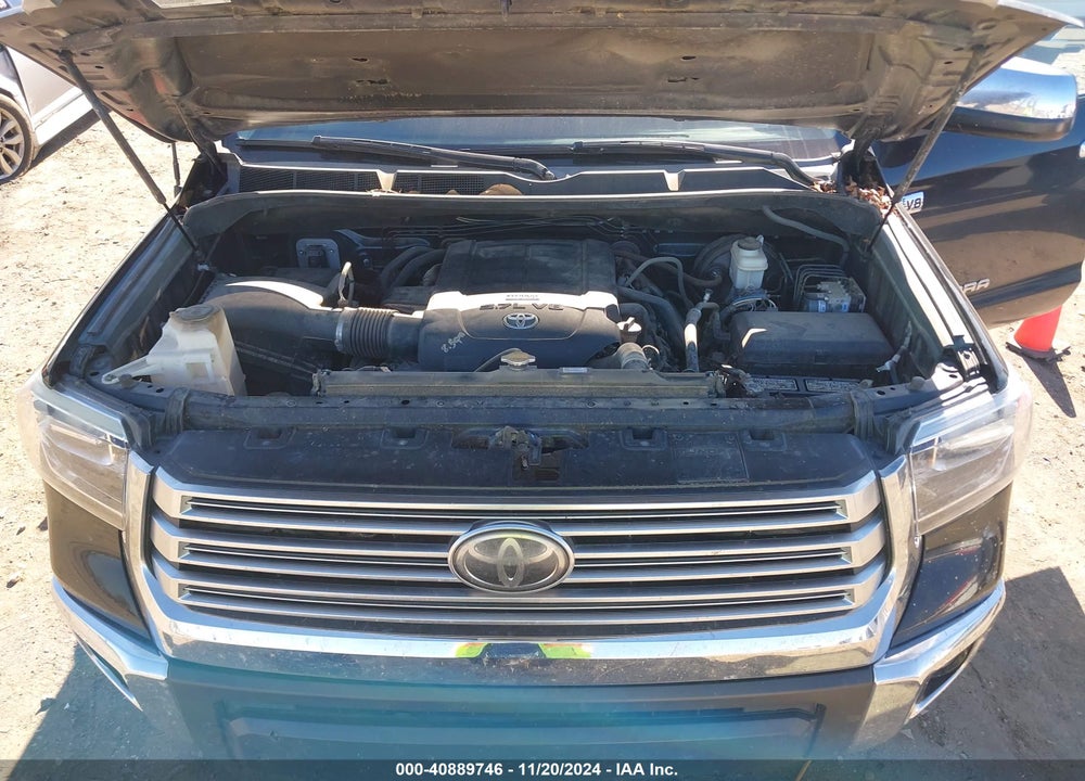 2018 TOYOTA TUNDRA LIMITED 5.7L V8 VIN: 5TFHW5F19JX680374