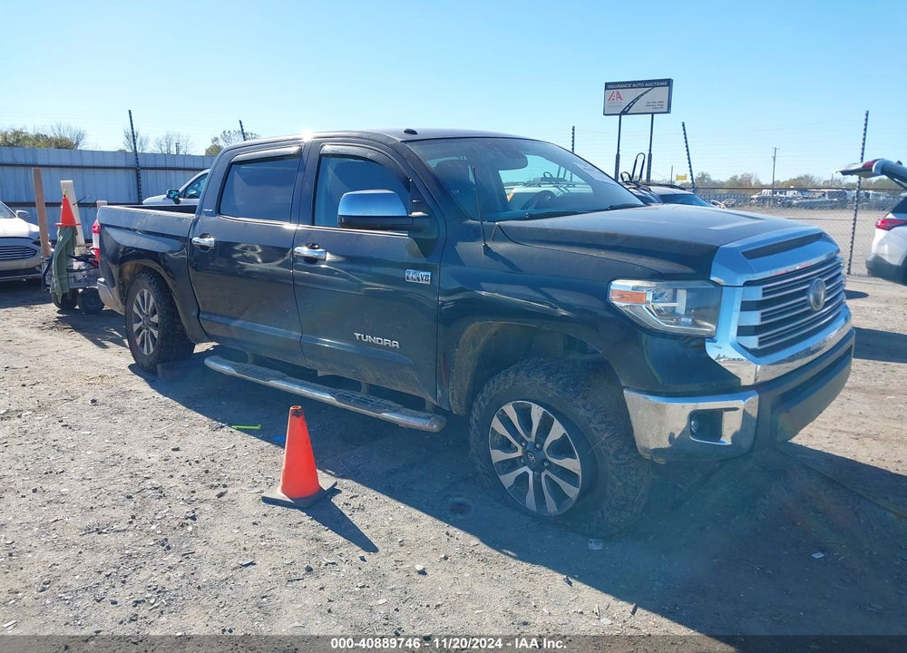 2018 TOYOTA TUNDRA LIMITED 5.7L V8 VIN: 5TFHW5F19JX680374
