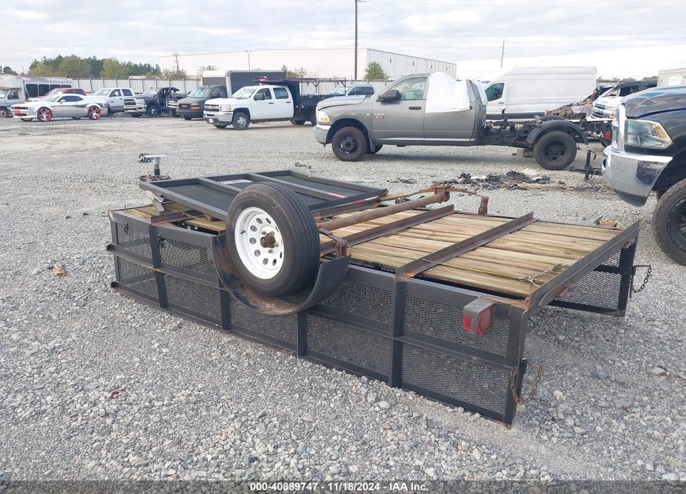 2004 EQUIPMENT TRAILER 20FT X 8 VIN: 1E9UL10184L252770