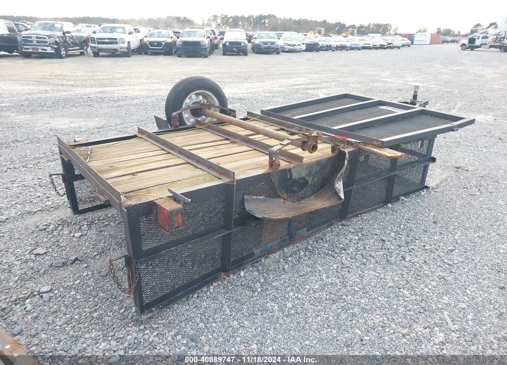 2004 EQUIPMENT TRAILER 20FT X 8 VIN: 1E9UL10184L252770