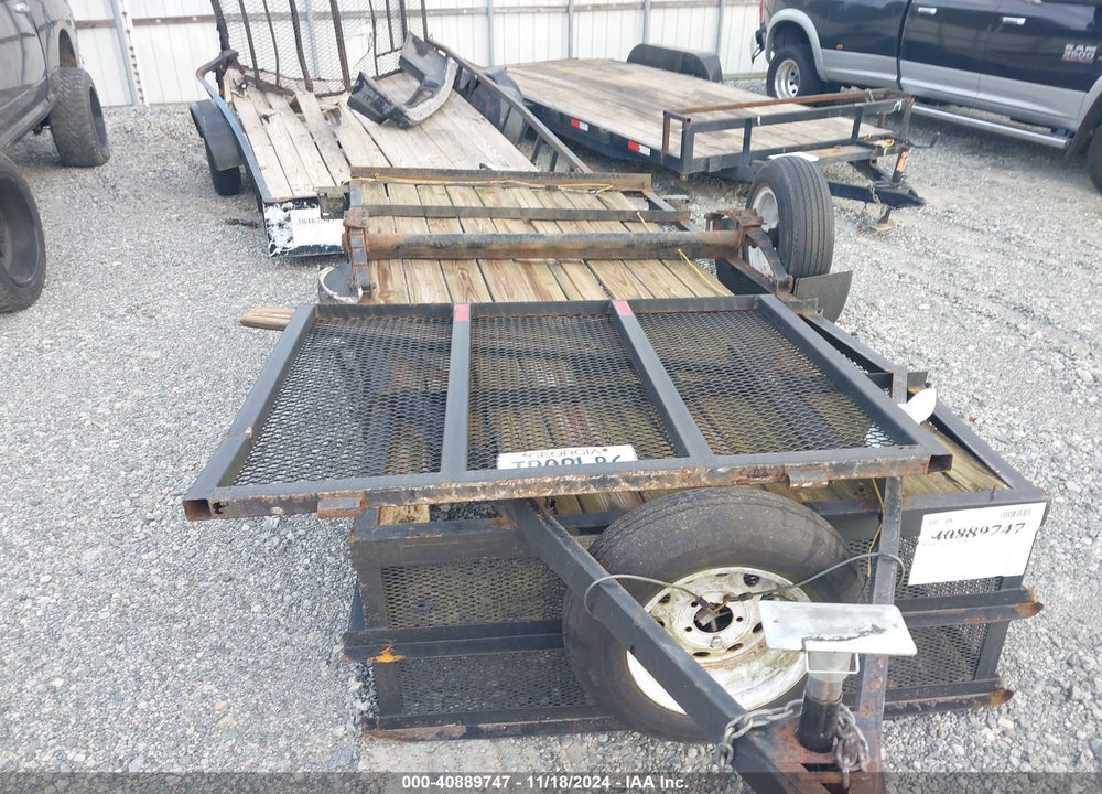 2004 EQUIPMENT TRAILER 20FT X 8 VIN: 1E9UL10184L252770