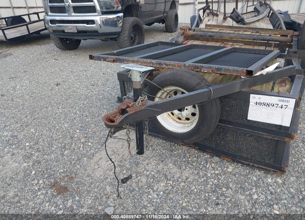 2004 EQUIPMENT TRAILER 20FT X 8 VIN: 1E9UL10184L252770
