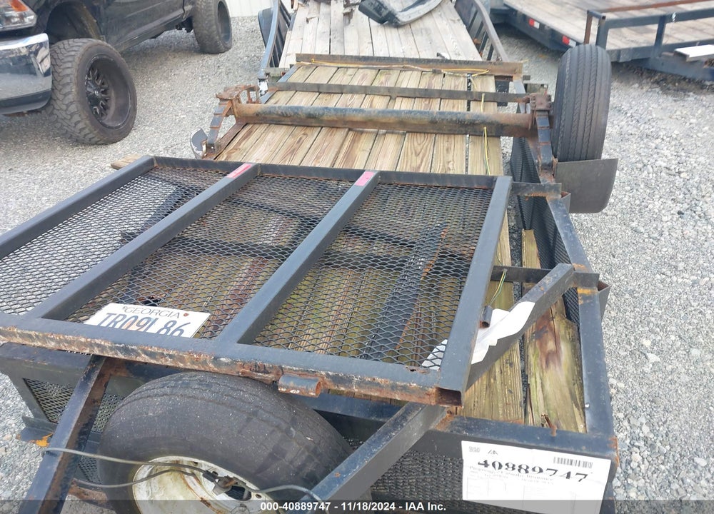 2004 EQUIPMENT TRAILER 20FT X 8 VIN: 1E9UL10184L252770