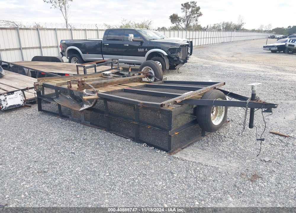 2004 EQUIPMENT TRAILER 20FT X 8 VIN: 1E9UL10184L252770