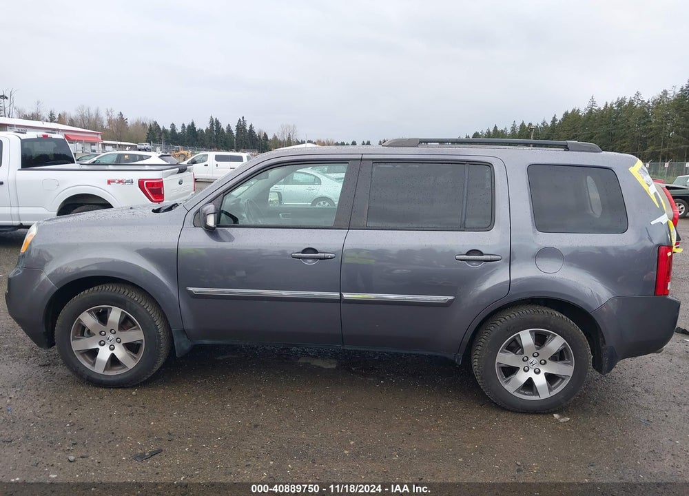 2015 HONDA PILOT TOURING VIN: 5FNYF4H99FB021998