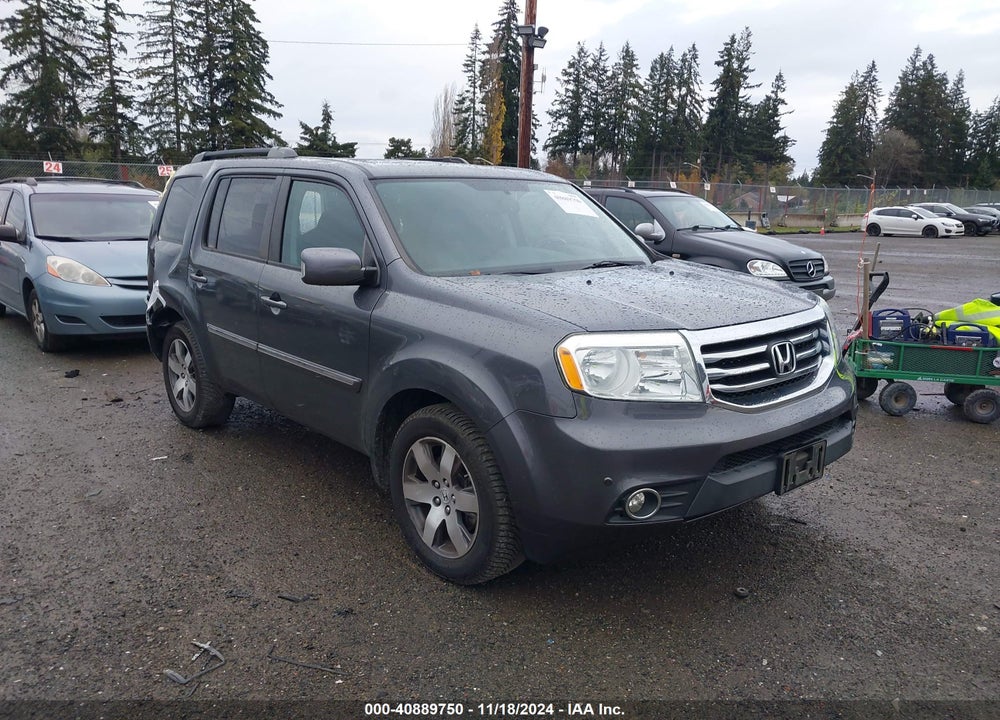 2015 HONDA PILOT TOURING VIN: 5FNYF4H99FB021998