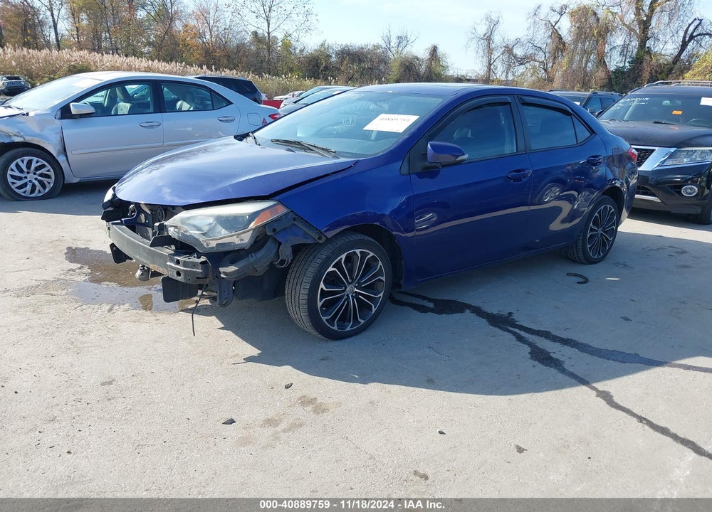 2014 TOYOTA COROLLA S PLUS VIN: 2T1BURHE1EC124065